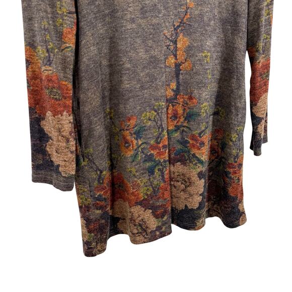 Shana Sz Medium Wearable Art Fall Autumn Thanksgiving Blouse Shirt Top Unique - Picture 4 of 8